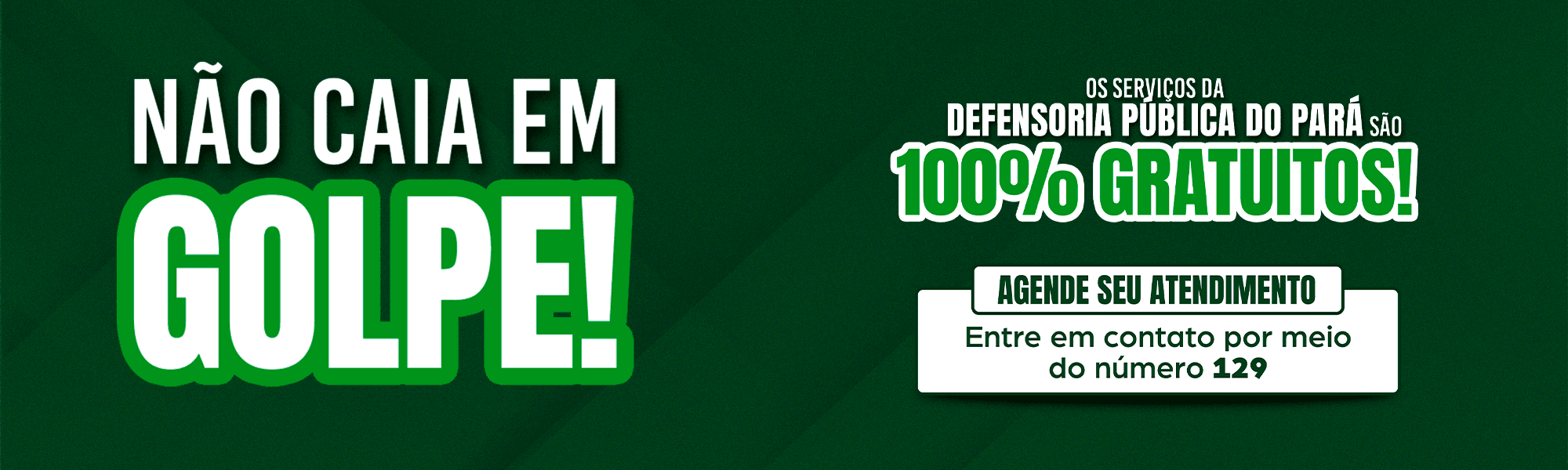 SERVIÇOS 100% GRATUITOS