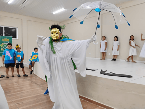 Imagem Evento alusivo ao Dia da Água 2026, ciclo de palestra e apresentações no auditório das dependências da Escola Honorato Filgueiras, Mosqueiro.