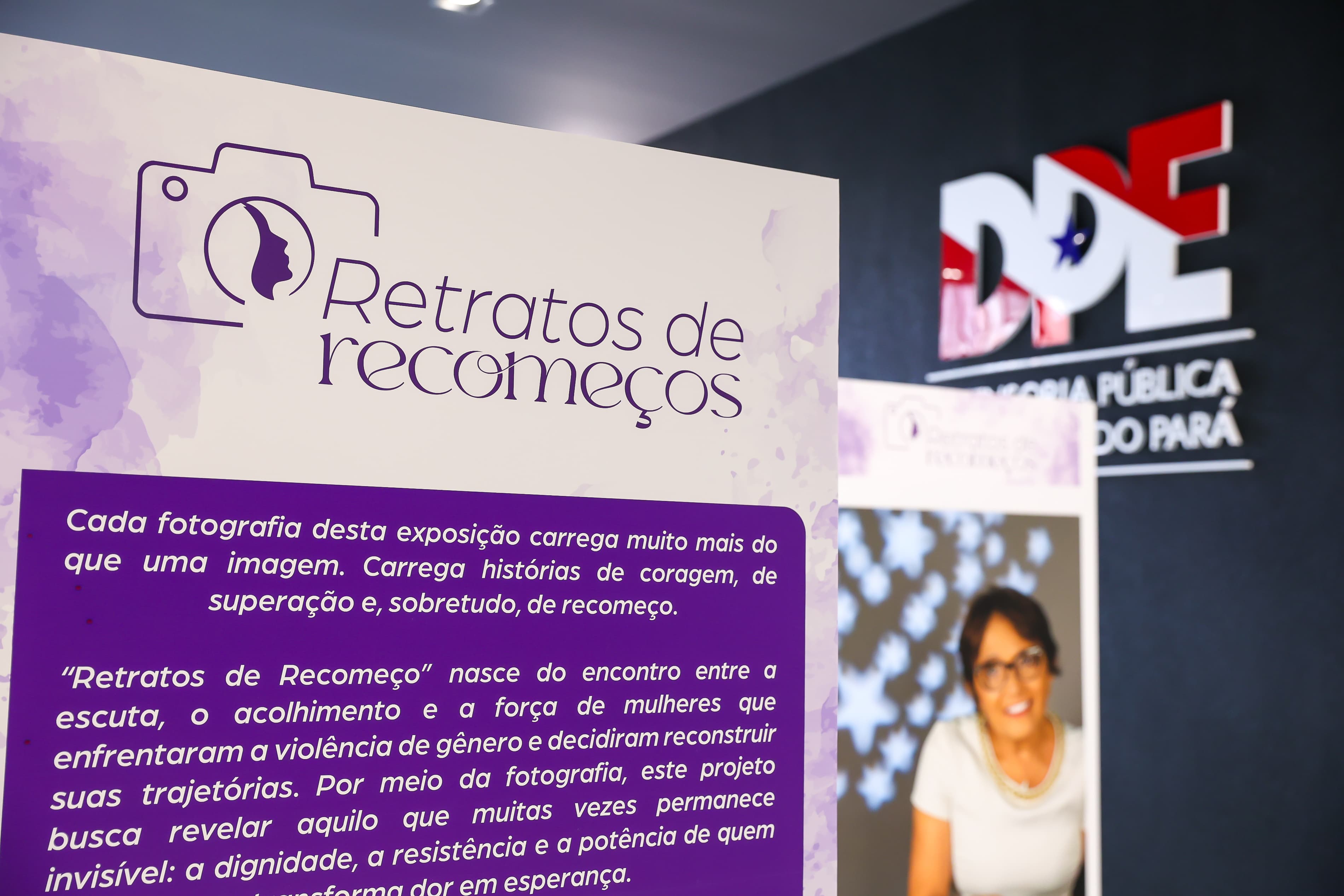 Imagem Cerimônia de Abertura da Exposição “Retratos de Recomeço”